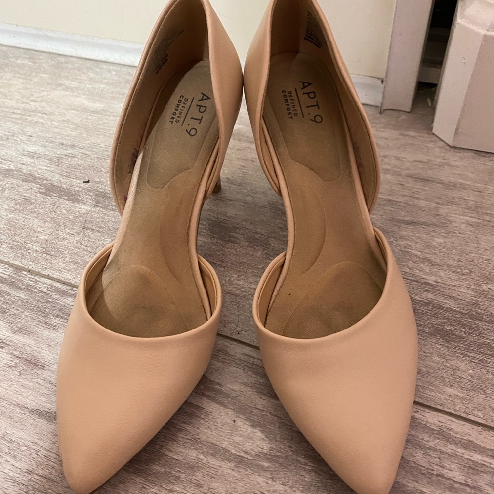 Nude heels